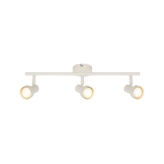 Downlight Tapp, blanco, longitud 48 cm, 3 luces, metal, GU10