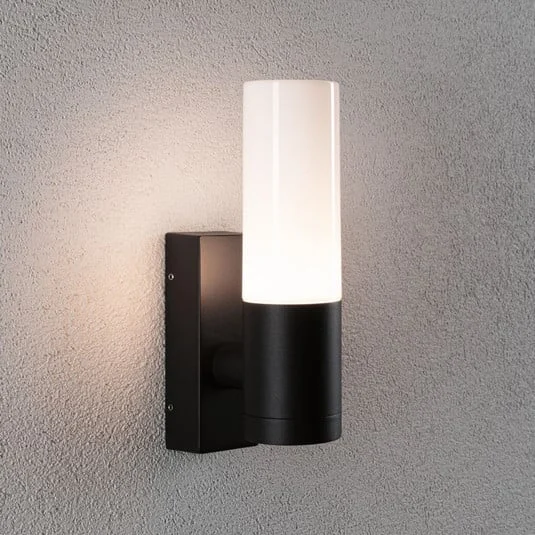 Aplique de exterior Paulmann Tralia, antracita, altura 25 cm IP44