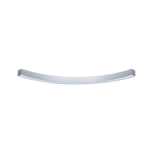 Barra de luz LED Linion de Paulmann, cromada, curva de 90°, 3000 K