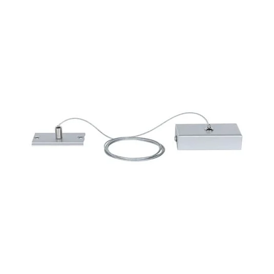 Suspensión de cable Linion de Paulmann, cromada, 150 cm, metal