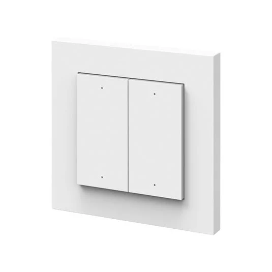 OSRAM SMART+ Interruptor de pared cuádruple WiFi, batería, blanco, mate