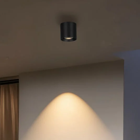 lámpara LED de techo para exterior 5172, grafito, 9 cm, metal, IP54 CCT