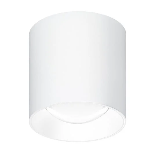 lámpara LED de techo para exterior 5174, blanca, 9 cm, metal, IP54, CCT