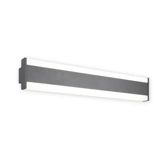 Aplique LED para exterior DAWSON, 60 cm, antracita IP54 CCT arriba/abajo