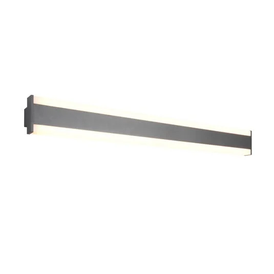 Aplique LED para exterior DAWSON, 100 cm, antracita, IP54, CCT arriba/abajo
