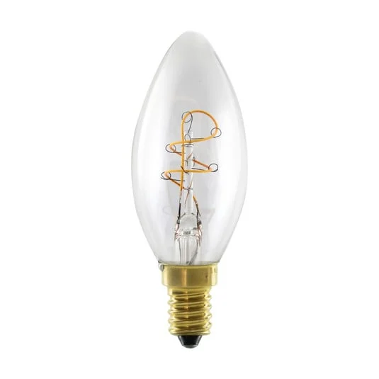 SEGULA LED Elegant Line E14 3W Vela 2200 K Filamento atenuable