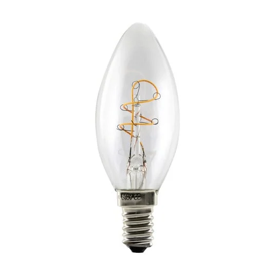 SEGULA LED Elegant Line E14 3W Vela 2700 K Filamento atenuable
