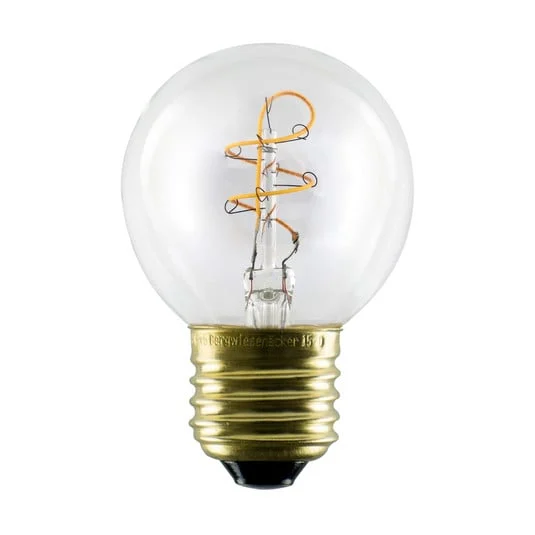 SEGULA LED Elegant Line E27 3W Bola de golf 2200 K Filamento atenuable