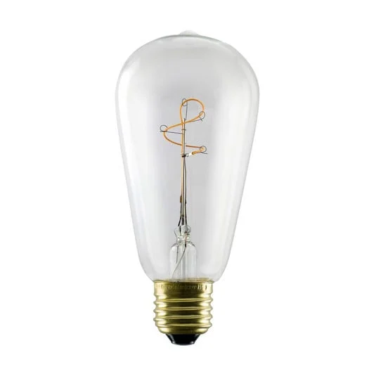 SEGULA LED Elegant Line E27 3W Rustika 2200 K Filamento atenuable