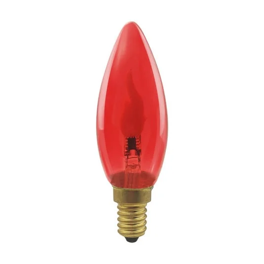 Segula LED Fire Flame Line E14 0,2 W vela roja 1800 K decoración