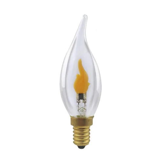 Segula LED Fire Flame Line E14 0,2 W Vela bombilla vela soplada 1800 K