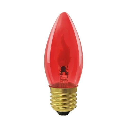 Segula LED Fire Flame Line E27 0,2 W rojo vela 1800 K decoración