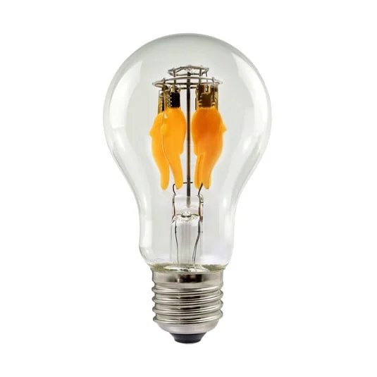 Segula LED Fire Flame Line E27 0,8 W bombilla convencional transparente 1800 K