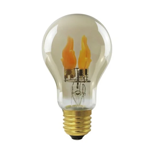 Segula LED Fire Flame Line E27 0,8 W bombilla convencional ahumada 1800 K