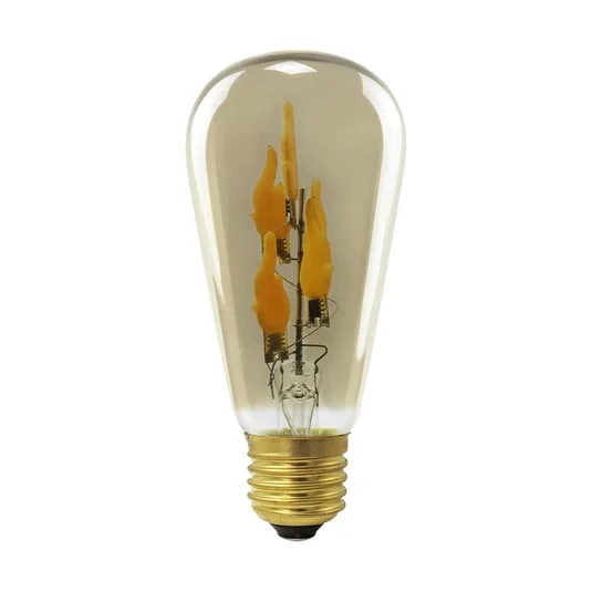 Segula LED Fire Flame Line E27 1W Rustika humo 1800K Decoración