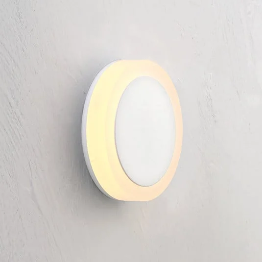 Lámpara LED empotrable en techo Bopp One, blanca, Ø 9 cm