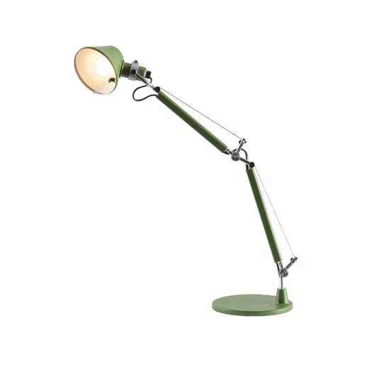 Lámpara de mesa Artemide Tolomeo Micro, verde