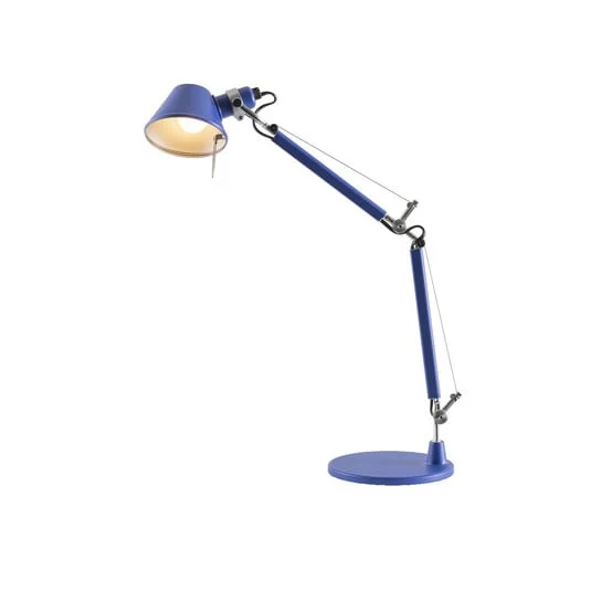 Lámpara de mesa Artemide Tolomeo Micro, azul