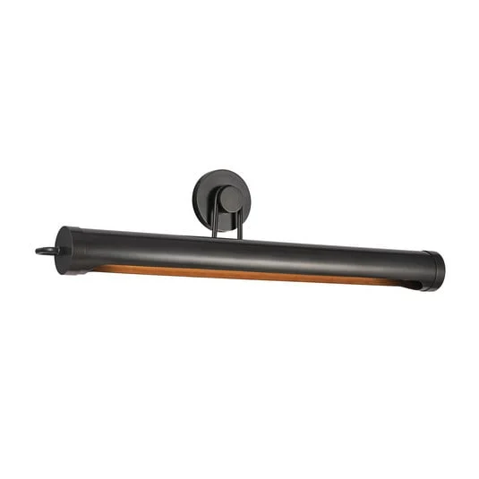 Aplique de pared WYNWOOD, bronce, ancho 81 cm, metal, 2 x E27