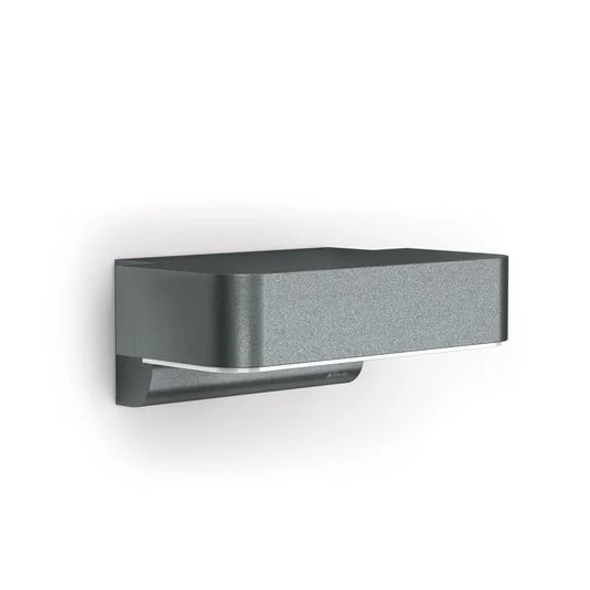 Apliqué LED para exterior STEINEL L 800 SC, antracita IP44