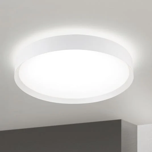 Plafón LED VARIO, Ø 60 cm, blanco, metal, CCT, atenuable
