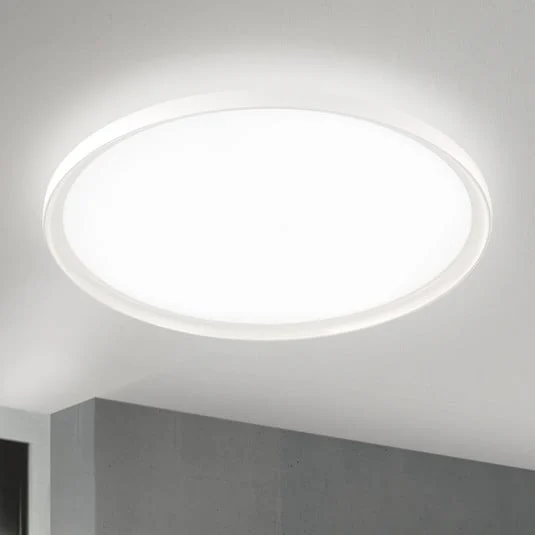 lámpara LED de techo GAMMA, Ø 60 cm, blanca, control remoto, CCT atenuable