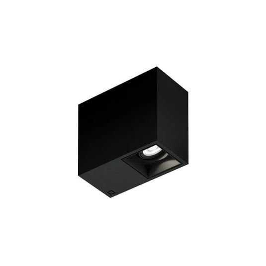 WEVER & DUCRÉ downlight LED Plano pequeno 1.0 negro 927 atenuável