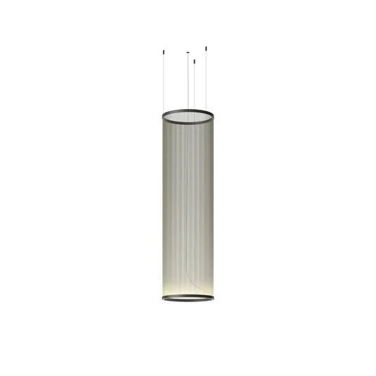 Lámpara colgante LED ARRAY verde 193 x 55 cm Cilindro 927 atenuable