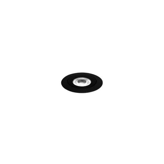 WEVER & DUCRÉ Foco de suelo LED empotrable Blink 1.0 negro, borde