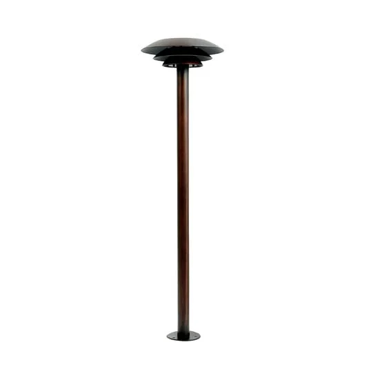 Bolardo luminoso Dyberg Larsen DL25, color cobre, IP44, acero inoxidable