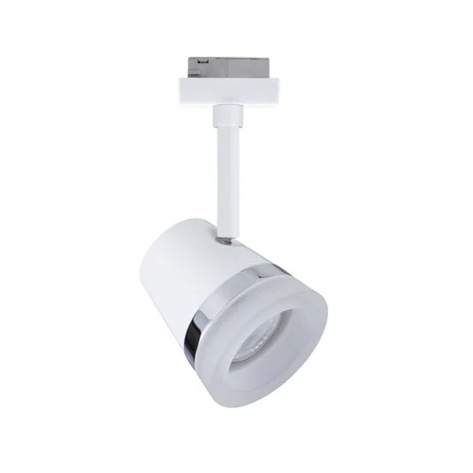 Foco de riel Paulmann URail Cone, blanco señal, metal, GU10