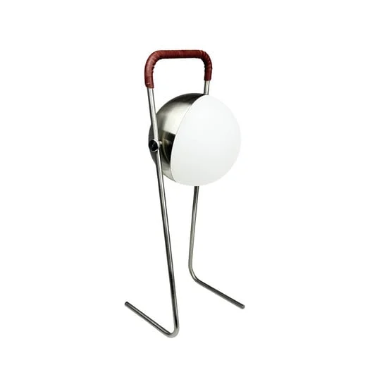 Lámpara de mesa recargable LED Mova de Dyberg Larsen, burdeos, IP44