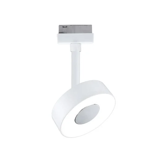 Foco LED Paulmann URail Circle, atenuable, 4000 K, blanco señal