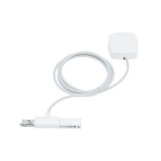 Alimentador de cable Paulmann URail, blanco señal, 200 cm