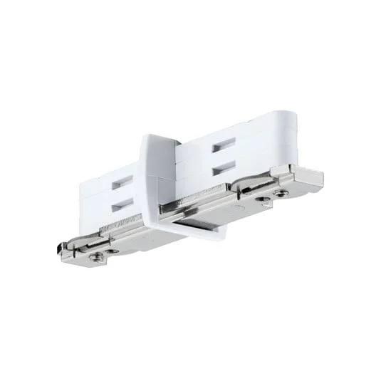 Separador de corriente Paulmann URail, blanco señal, metal/plástico