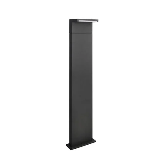Bolardo luminoso LED Ravi, antracita, altura 100 cm, metal, IP65
