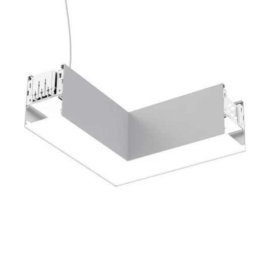 Módulo angular SLC LED Click L, CA, conexión a la derecha, blanco, Feed
