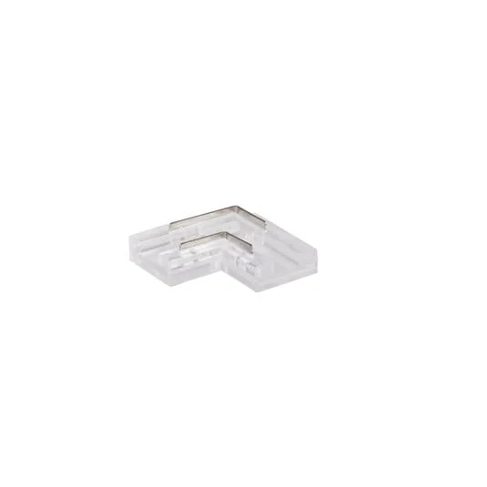 Conector en L para tira LED SLC COB, IP20, 2 pines, 8 mm, PCB 2x