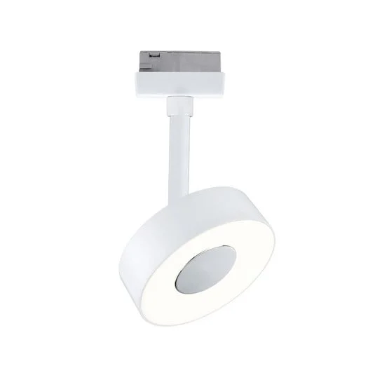 Foco LED Paulmann URail Circle, regulable en 3 pasos, 3000 K, blanco señal
