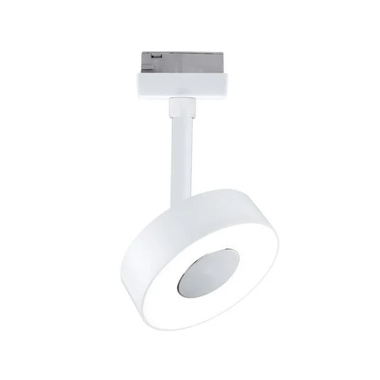 Foco LED Paulmann URail Circle, 3stepdim, 4000 K, blanco señal