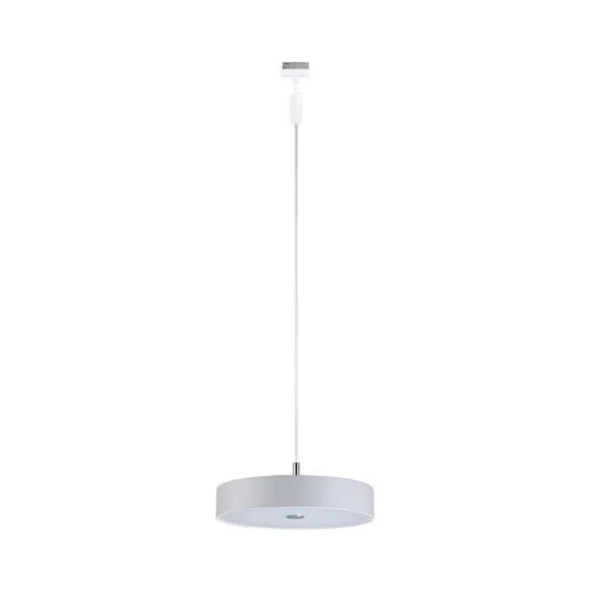 Lámpara colgante LED inteligente Paulmann URail Hildor, blanco señal, ZigBee