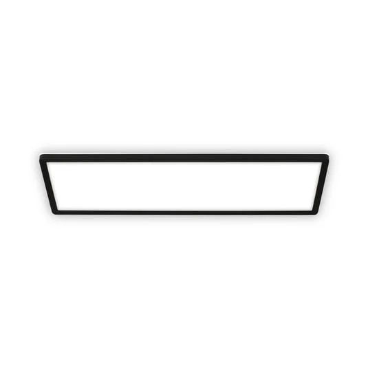 Panel LED Shallow on/off, 58 x 20 cm, negro, 840 Backlight