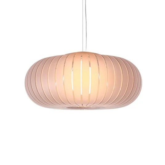 Lámpara colgante Kartell Teresa Frozen, rosa, Ø 50 cm, E27