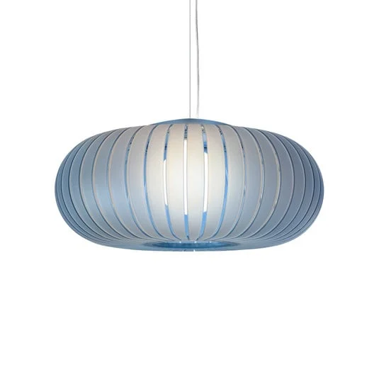 Lámpara colgante Kartell Teresa Frozen, azul cielo, Ø 50 cm, E27