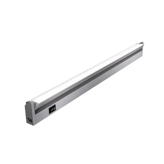 Lámpara LED bajo armario Hike, color titanio, L 54,7 cm, 4000 K
