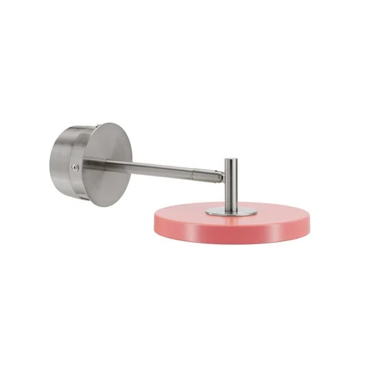 Aplique de pared LED UMAGE Asteria Short, rosa, acero, conexión directa