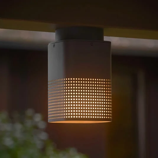 Downlight de exterior Sidara Seaside, antracita, IP54, E27