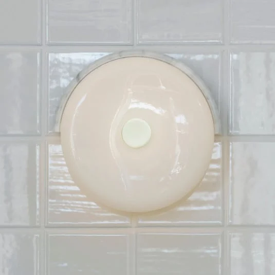 Aplique de pared LED Trip, carrara/blanco, mármol, cristal, 2700 K