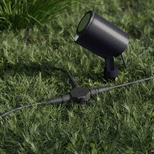 Foco LED STEINEL Garden SC, con sensor, color antracita, IP65, RBWW
