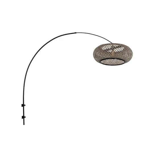 Aplique de pared Sparkled Light 4405ZW, negro/bambú negro, E27